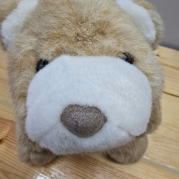 Gund Snuffles Bear Plush Light Brown Bean Bag 10” Sitting Stuffed Animal - Picture 6 of 12